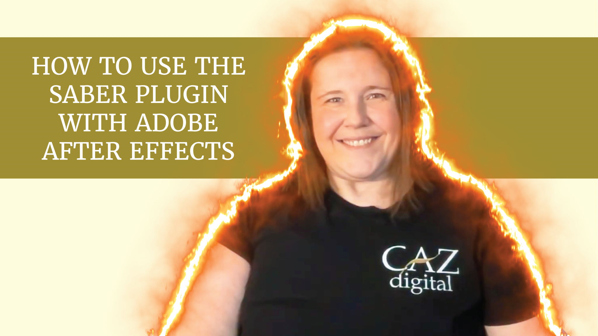 How to use Saber Plugin in Adobe After Effects – Welcome to my First Tutorial