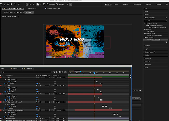 Syncing Lyrics