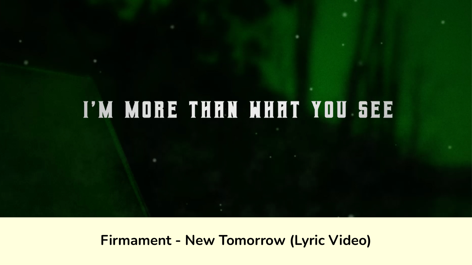 Music Visuals Firmament New