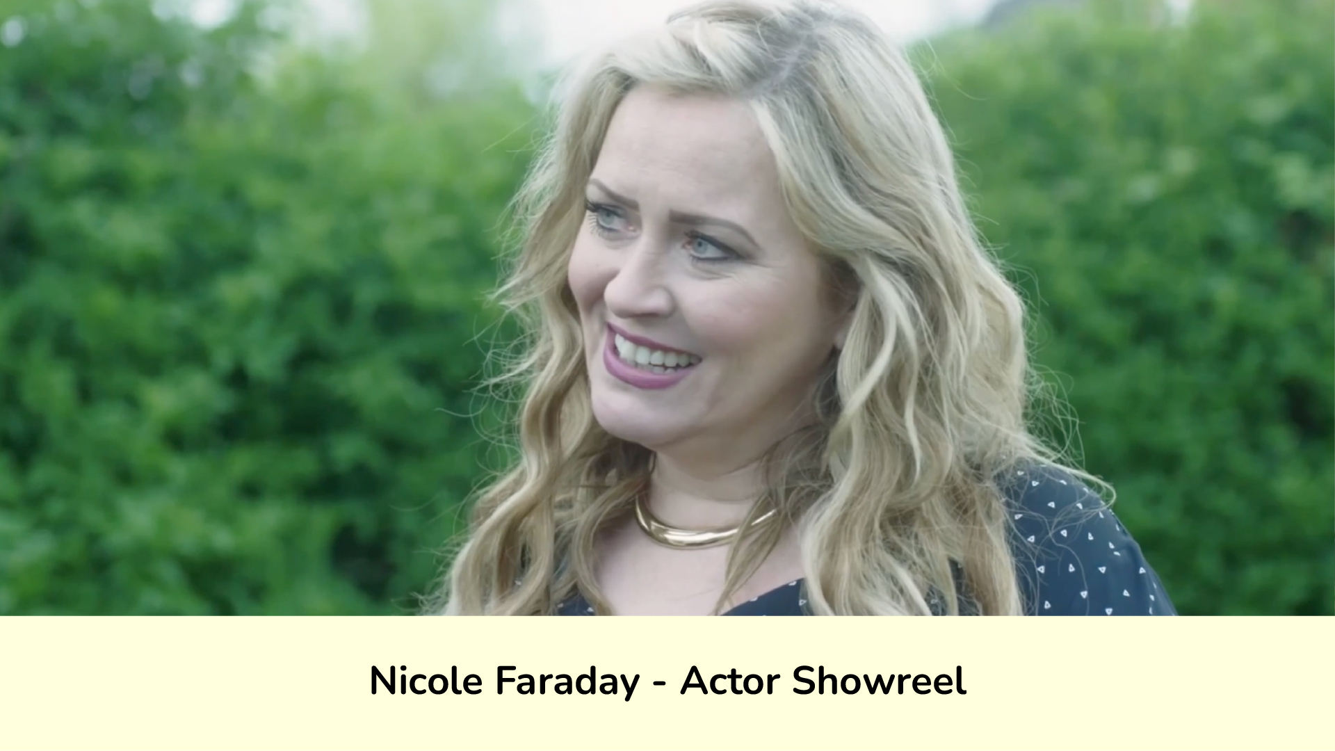 Showreel Thumbs Nicole Faraday